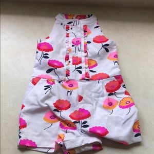 Janie and Jack Floral Romper